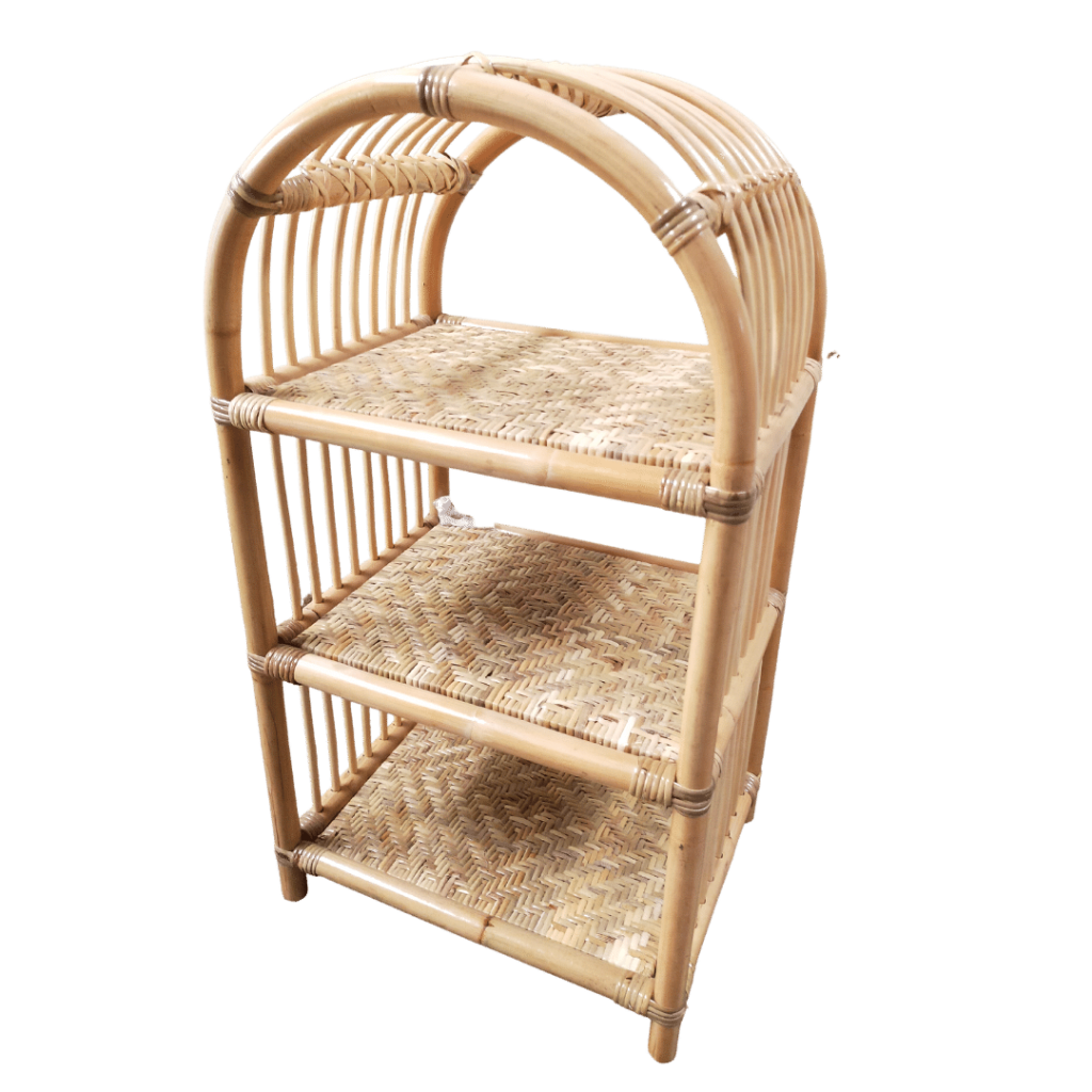 Rattan Bookshelf